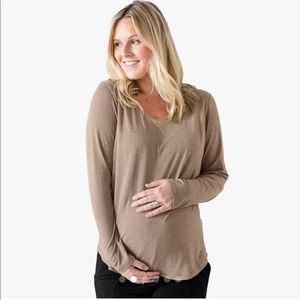 Kindred Bravely Bamboo Nursing & Maternity Long T
